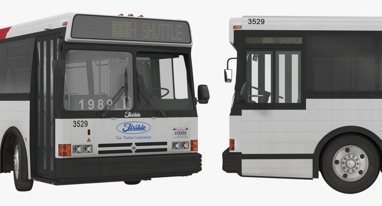 Flxible Metro D Bus 3D model