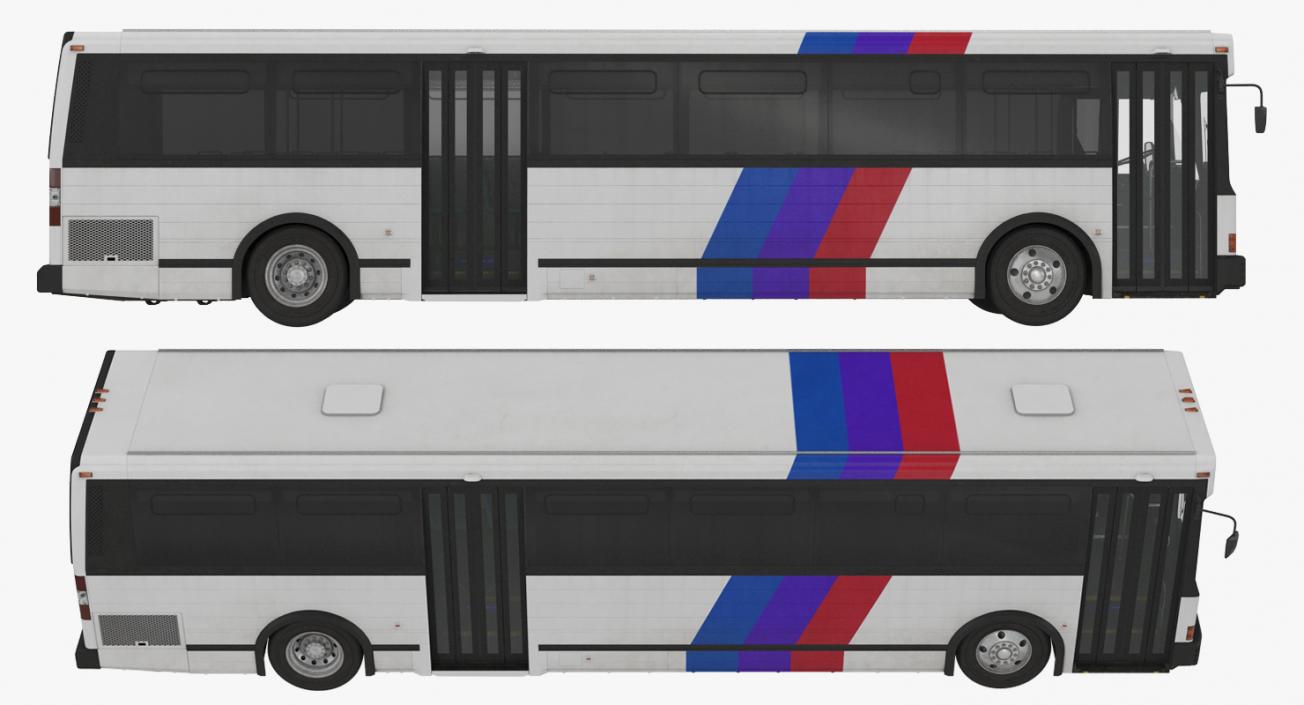 Flxible Metro D Bus 3D model