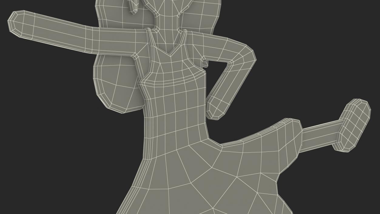 Woman Dancing Emoji 3D model