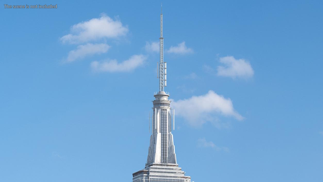 Empire State Building Spire 3D