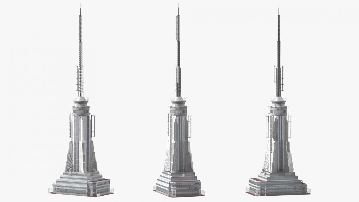 Empire State Building Spire 3D