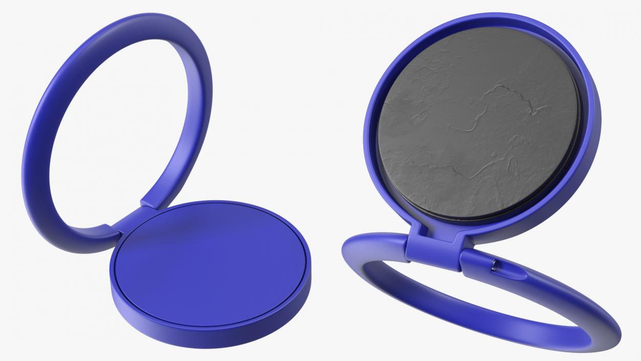 Mobile Phone Ring Holder Blue 3D model