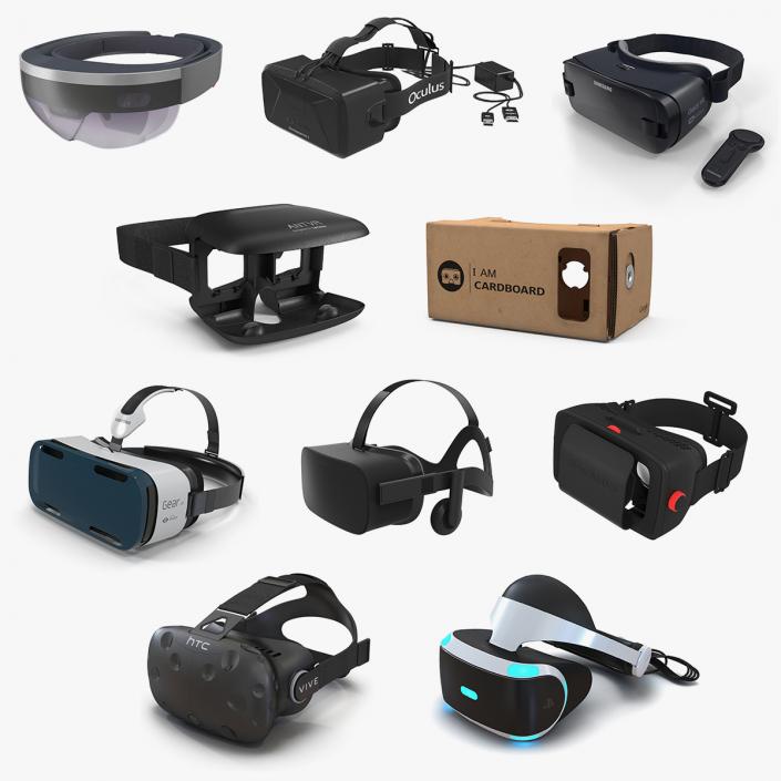 3D Virtual Reality Goggles 3D Models Collection 6