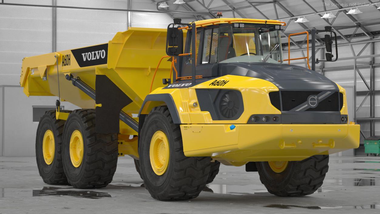 3D Volvo A60H Truck