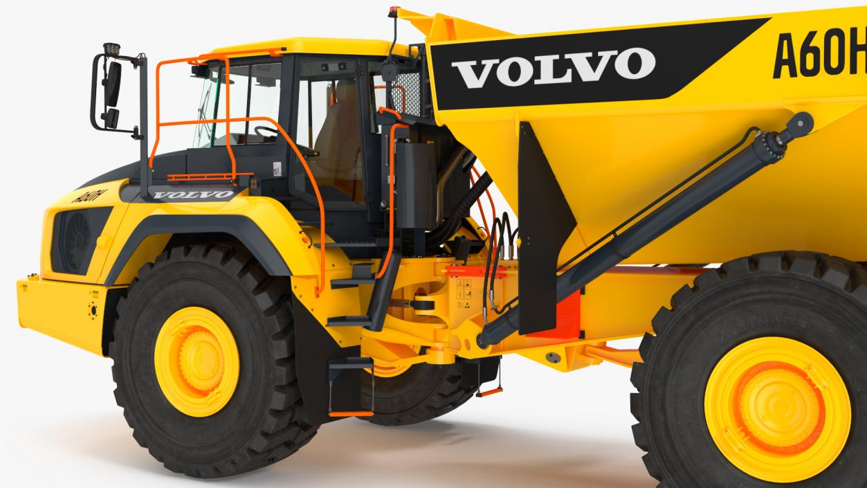 3D Volvo A60H Truck