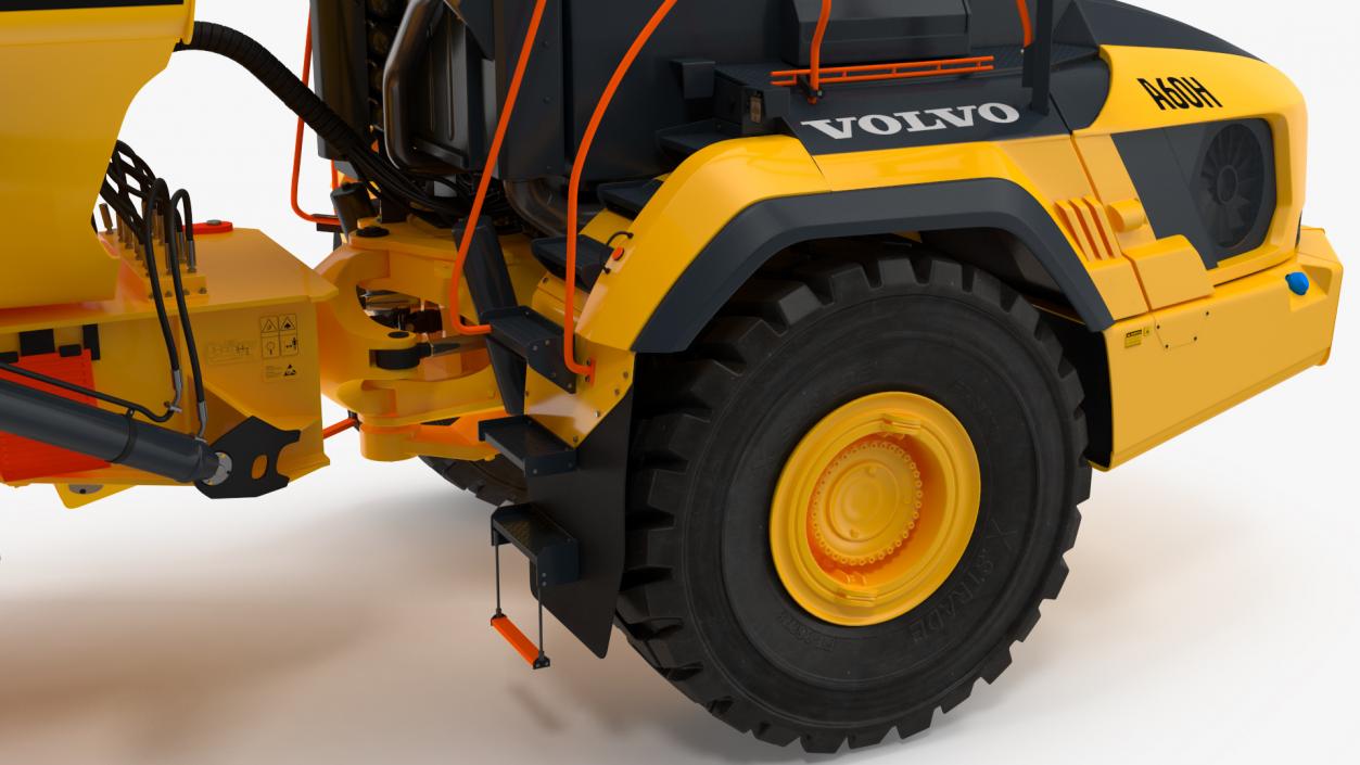 3D Volvo A60H Truck