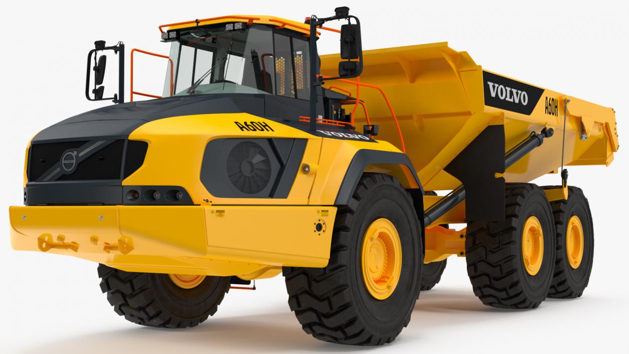 3D Volvo A60H Truck