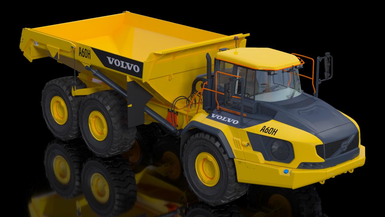 3D Volvo A60H Truck