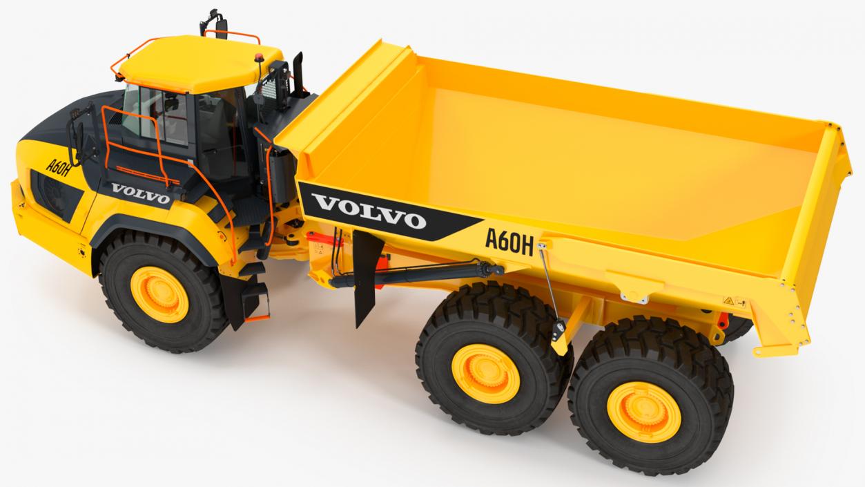 3D Volvo A60H Truck