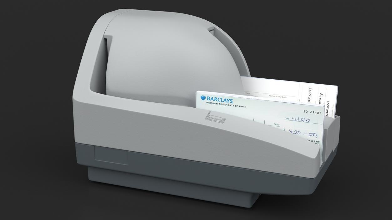 3D Digital Check Scanner