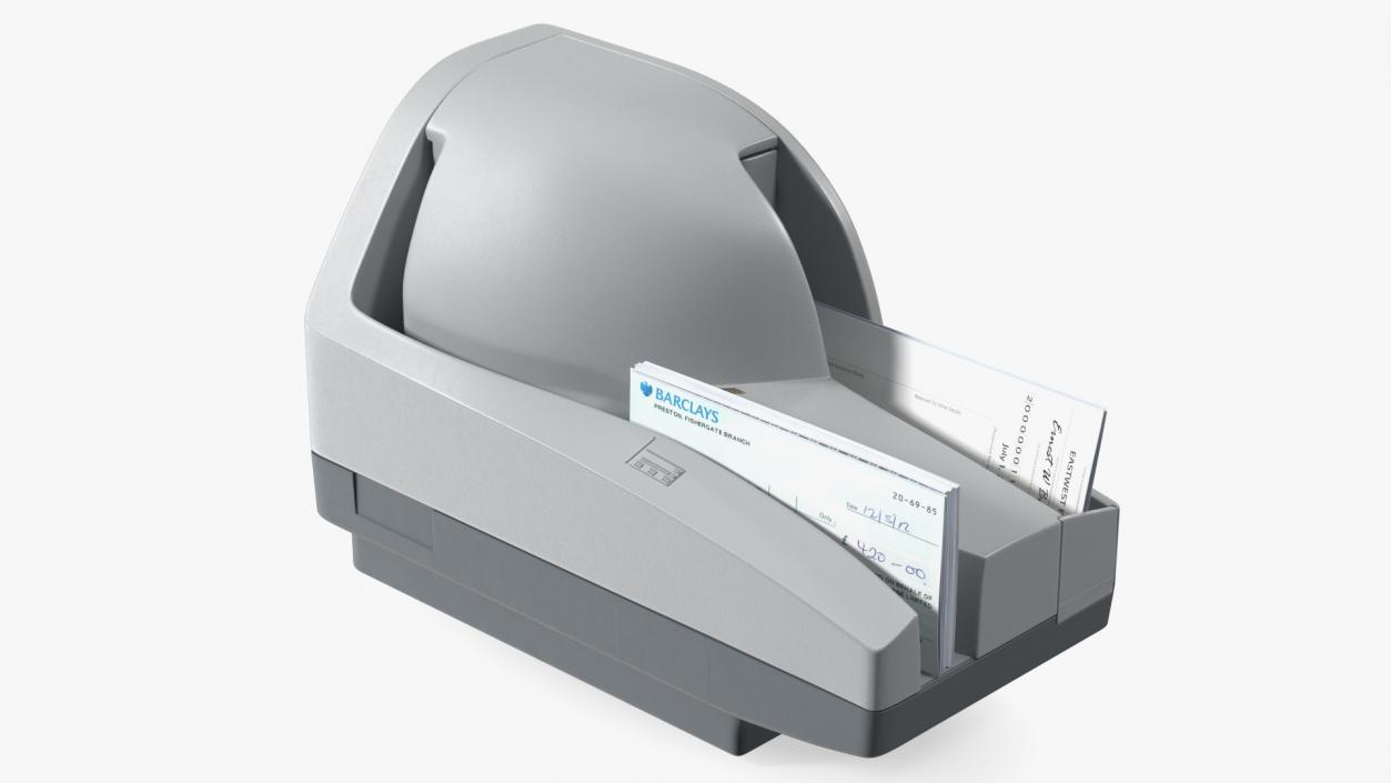 3D Digital Check Scanner