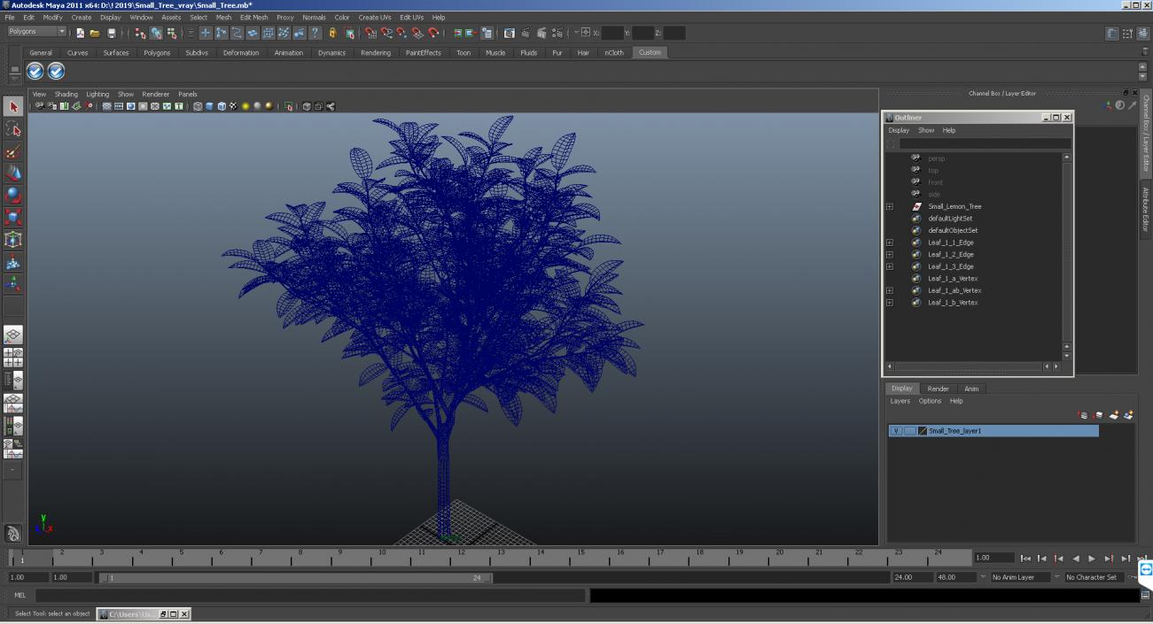 3D model Small Tree