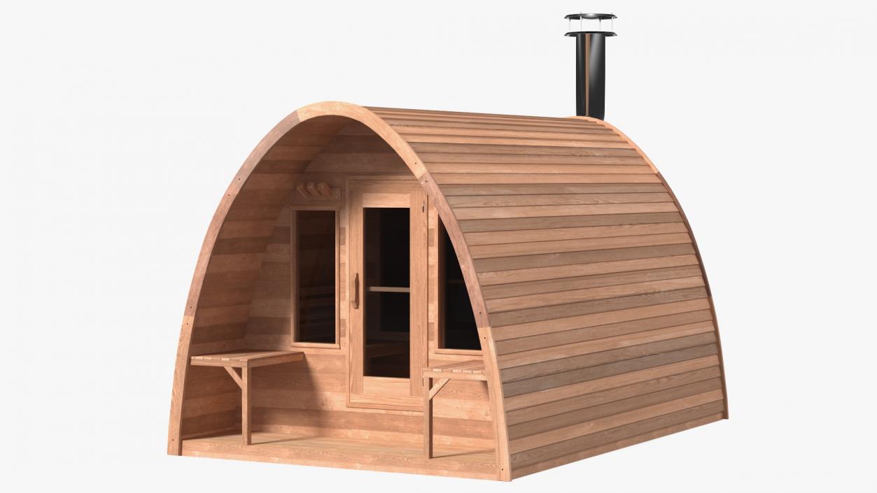 3D model Sauna Constructions Collection