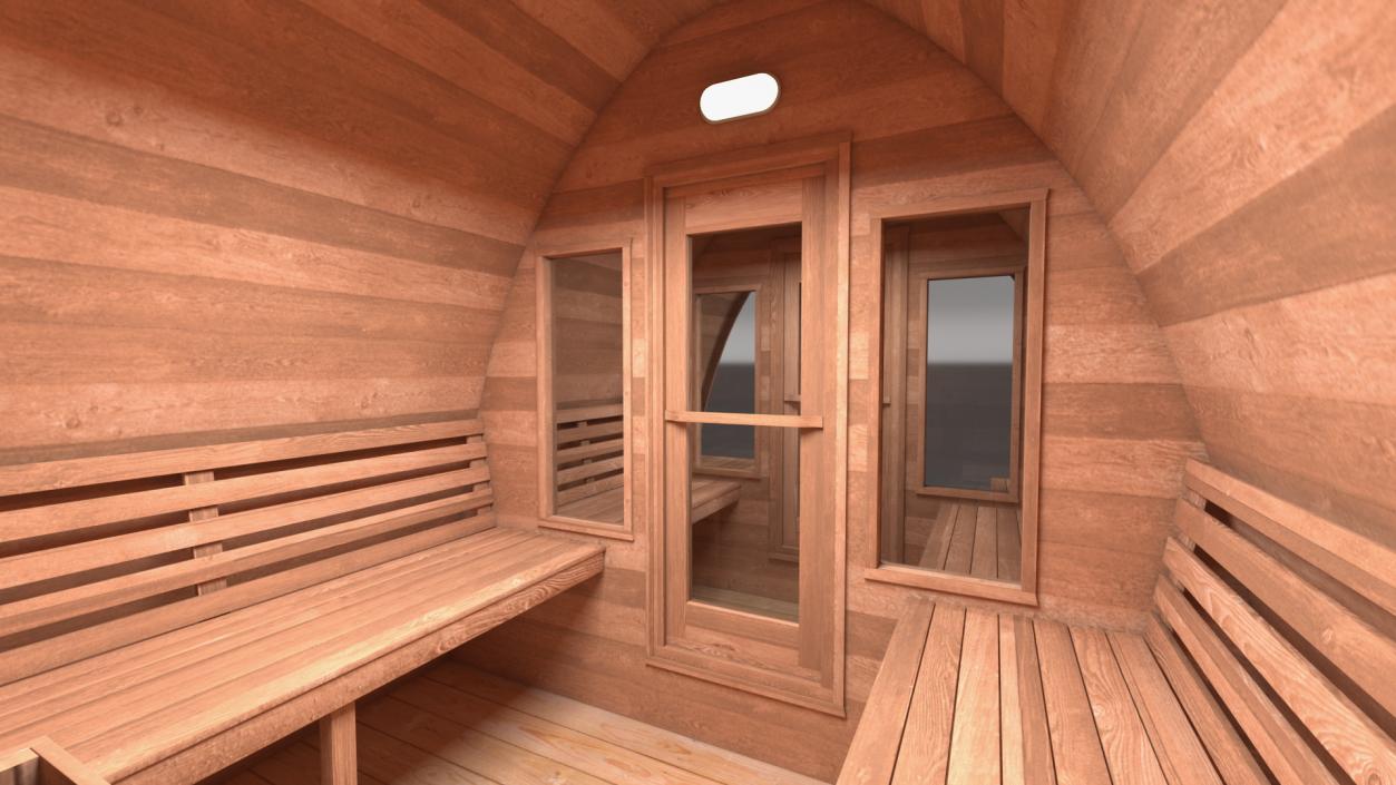 3D model Sauna Constructions Collection