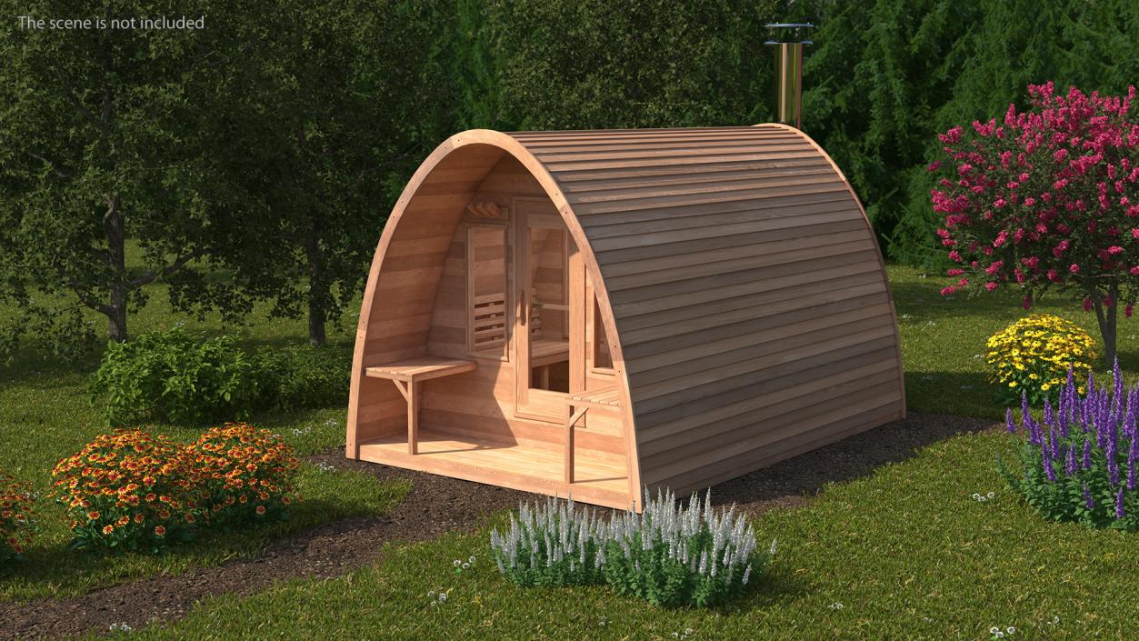 3D model Sauna Constructions Collection