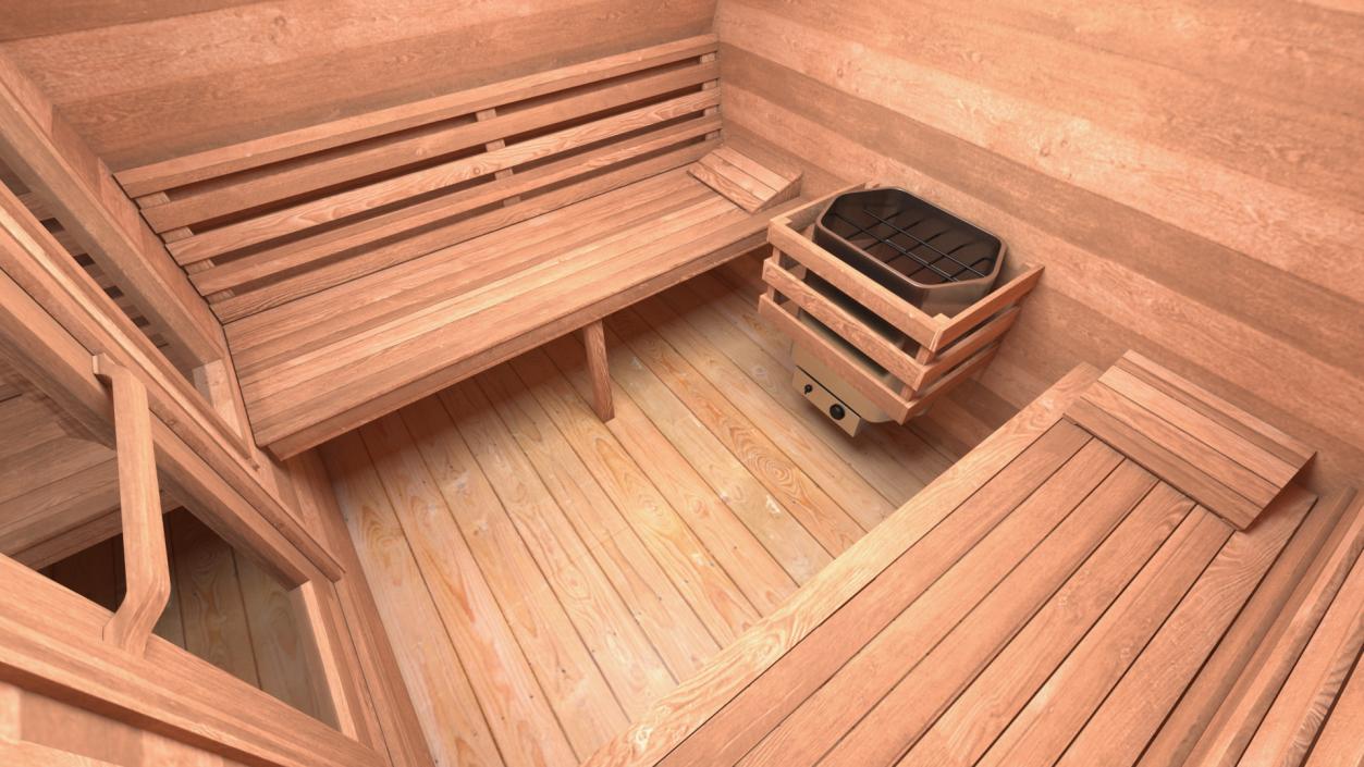 3D model Sauna Constructions Collection