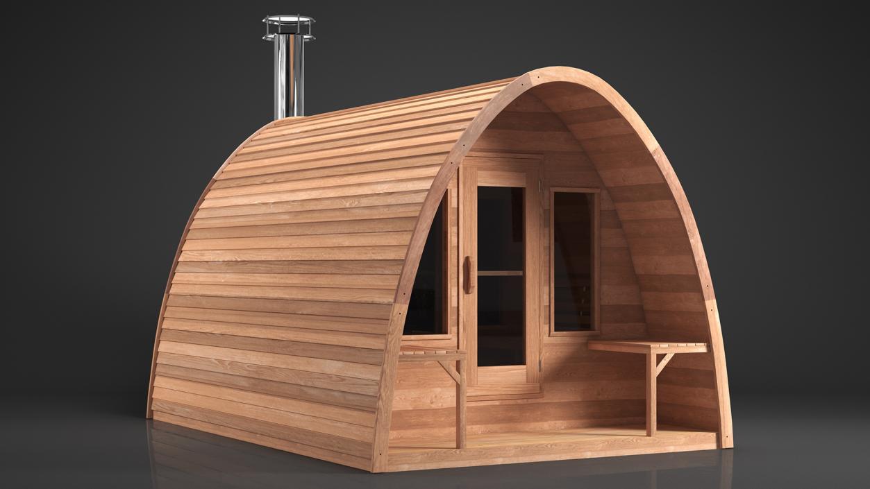 3D model Sauna Constructions Collection