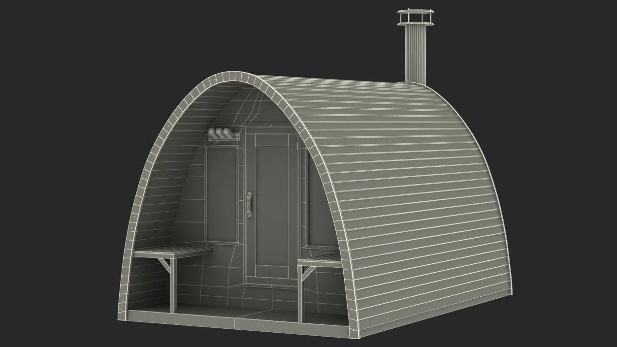 3D model Sauna Constructions Collection