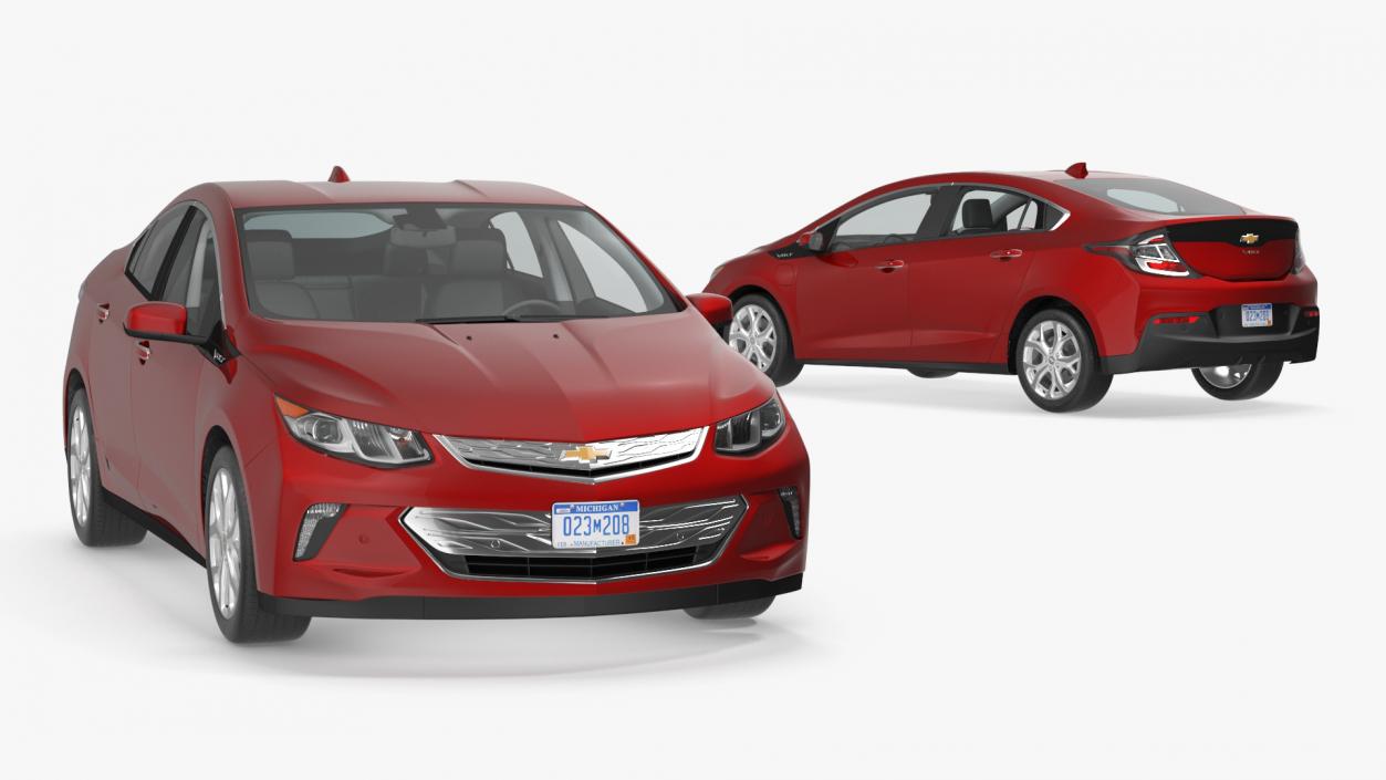 3D model Chevrolet Volt Simple Interior