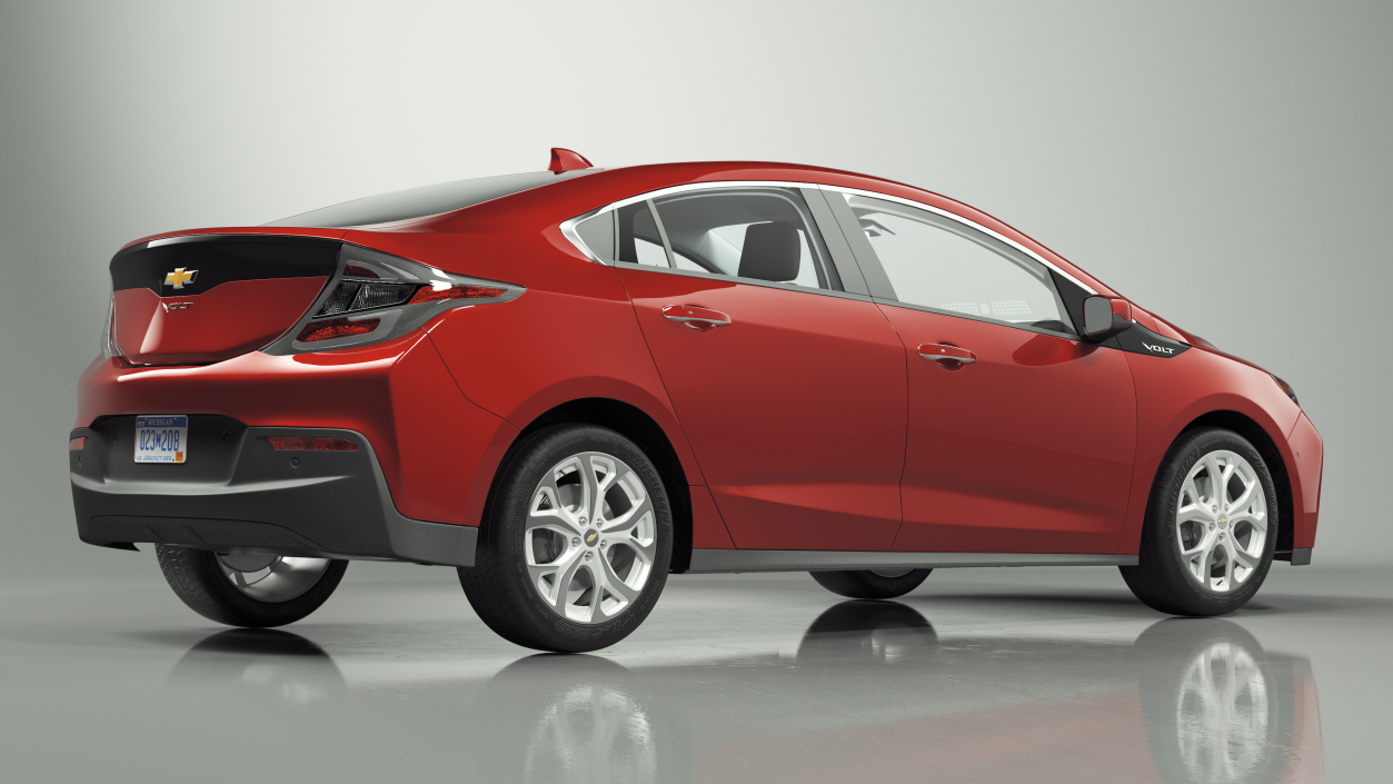 3D model Chevrolet Volt Simple Interior