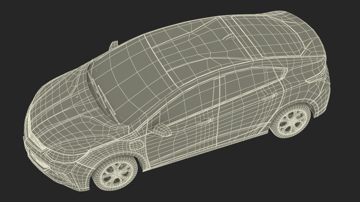 3D model Chevrolet Volt Simple Interior