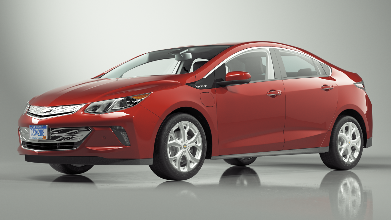 3D model Chevrolet Volt Simple Interior