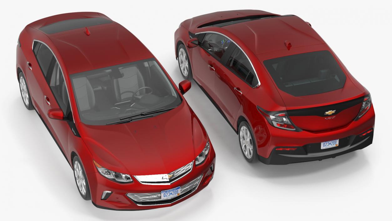 3D model Chevrolet Volt Simple Interior