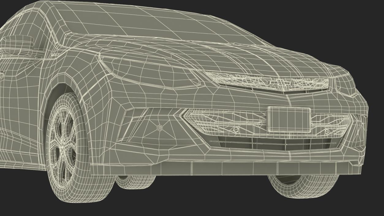 3D model Chevrolet Volt Simple Interior