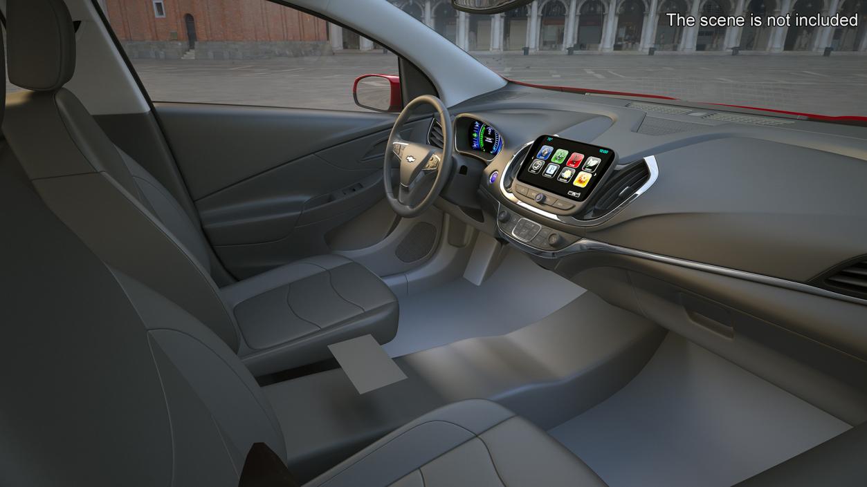 3D model Chevrolet Volt Simple Interior