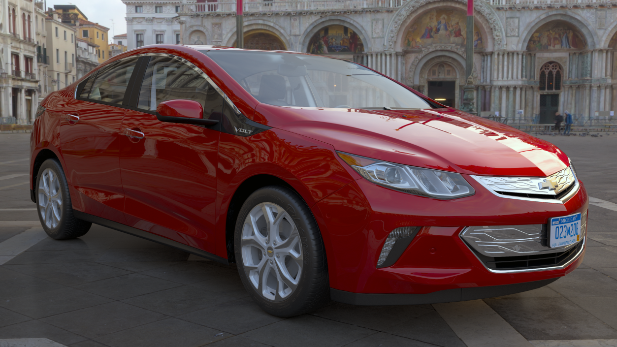 3D model Chevrolet Volt Simple Interior