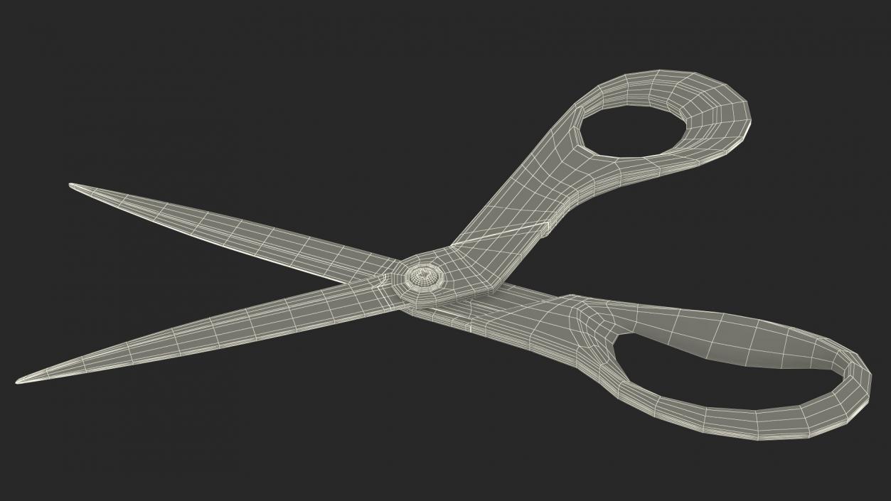 Stainless Steel Scissors 3D model