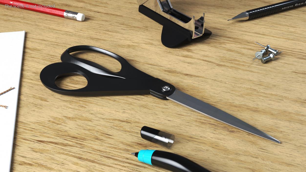 Stainless Steel Scissors 3D model