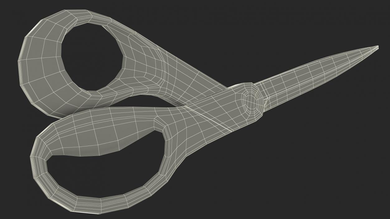 Stainless Steel Scissors 3D model