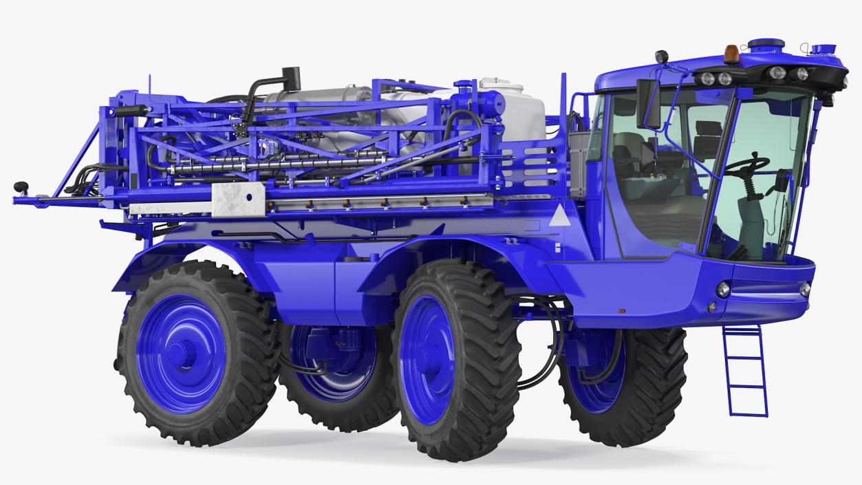 3D model Self Propelled Crop Sprayer Clean Rigged