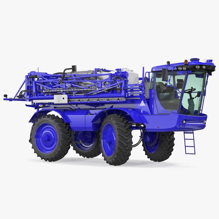 3D model Self Propelled Crop Sprayer Clean Rigged