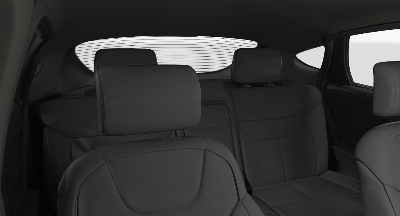 3D Ford Focus Hatchback 2015 Simple Interior