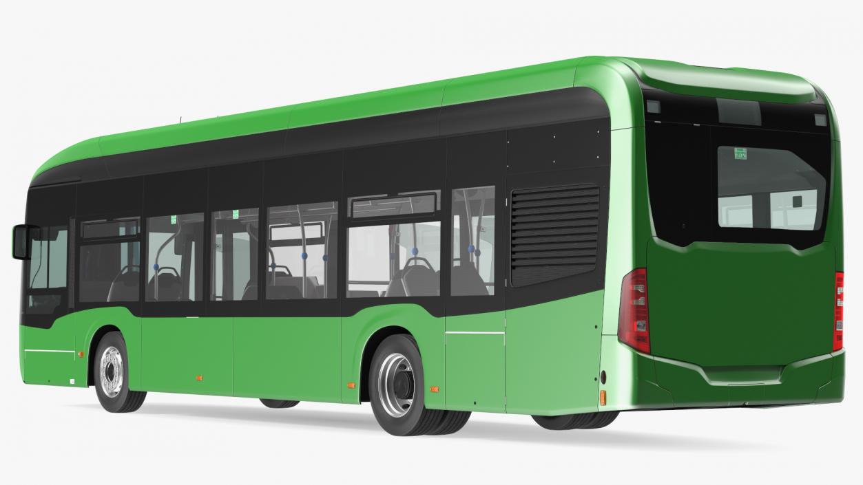 3D City Bus Two Doors model