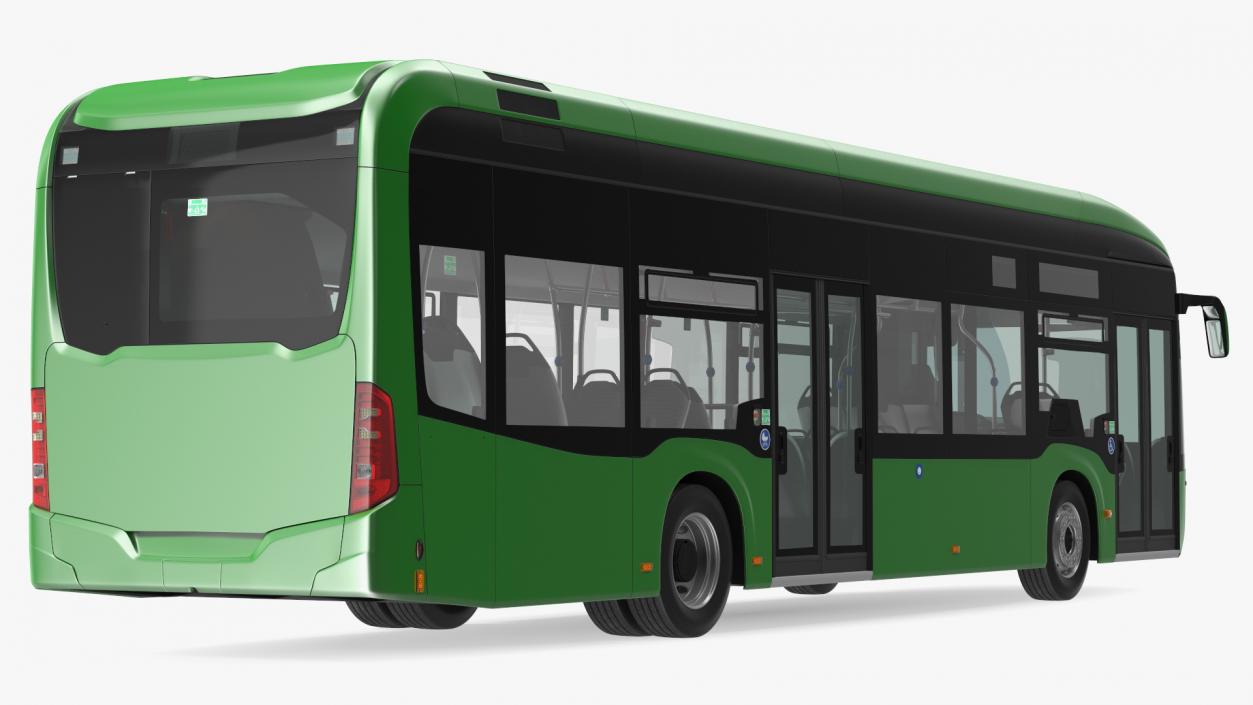 3D City Bus Two Doors model