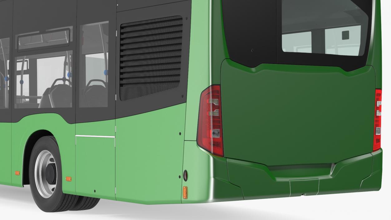 3D City Bus Two Doors model