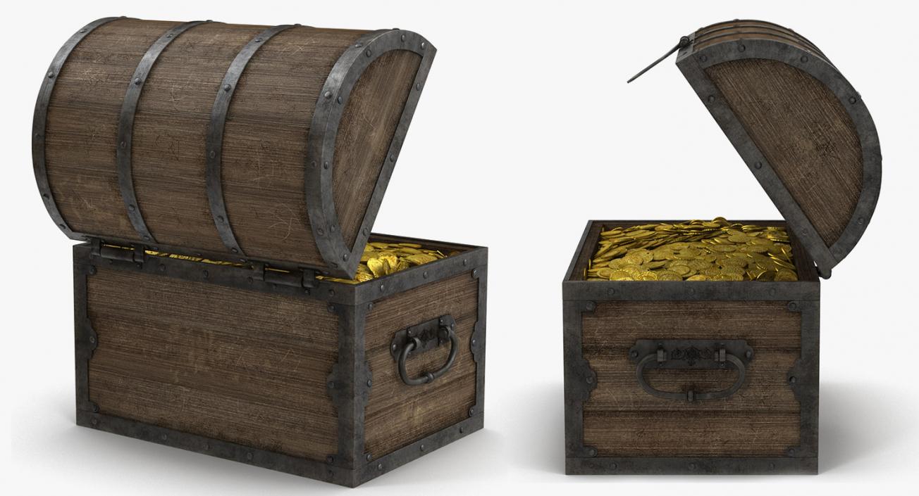 3D Pirate Props Collection model