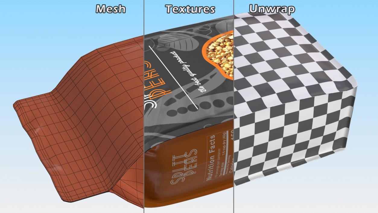 3D model Grain Food Products Collection