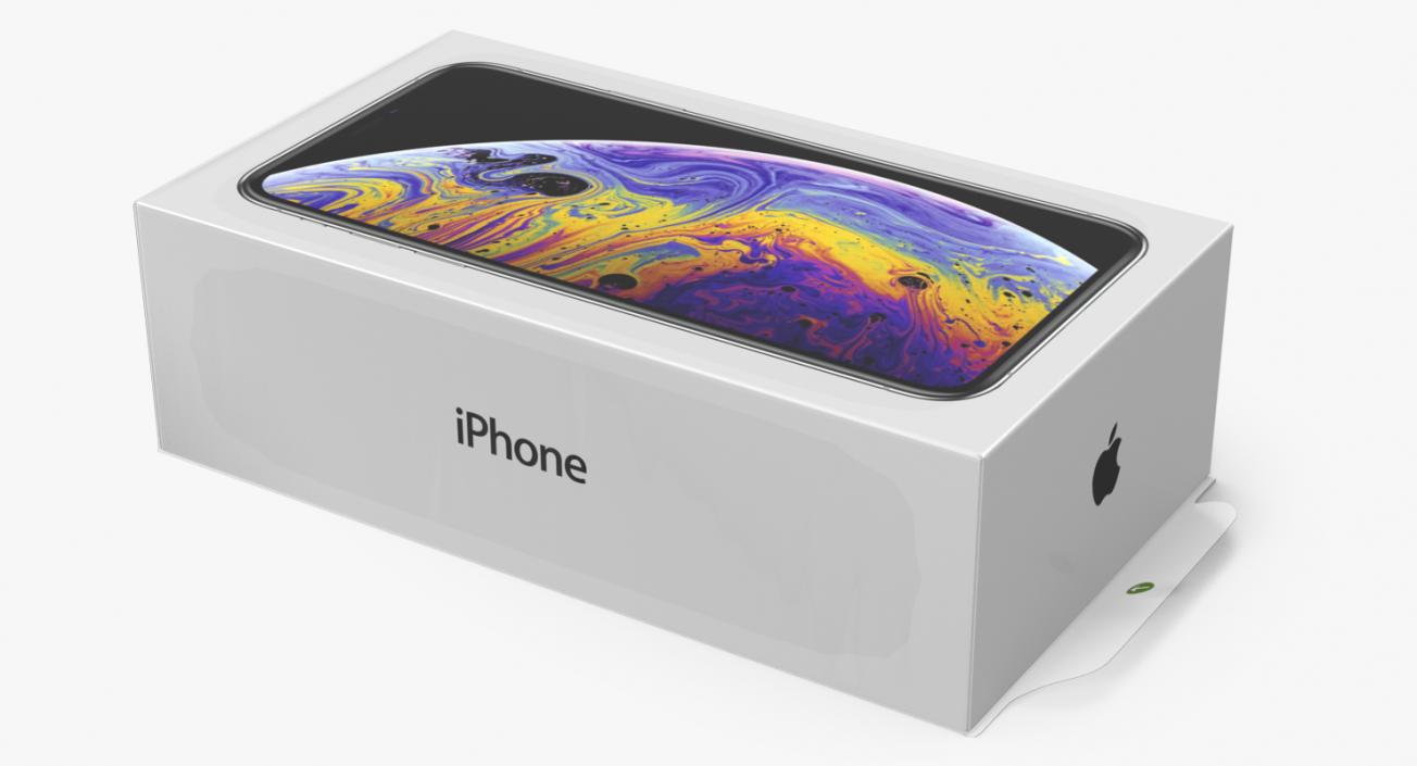 Apple iPhone Xs Box 3D model