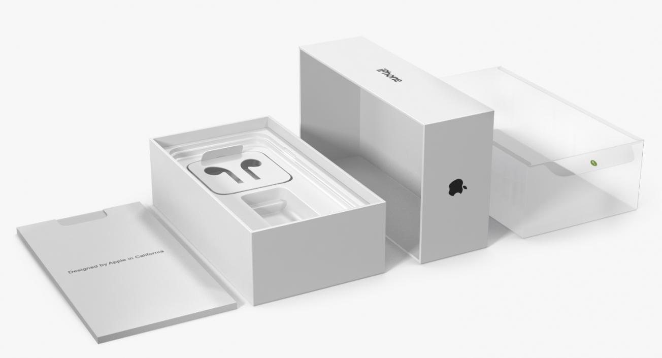 Apple iPhone Xs Box 3D model