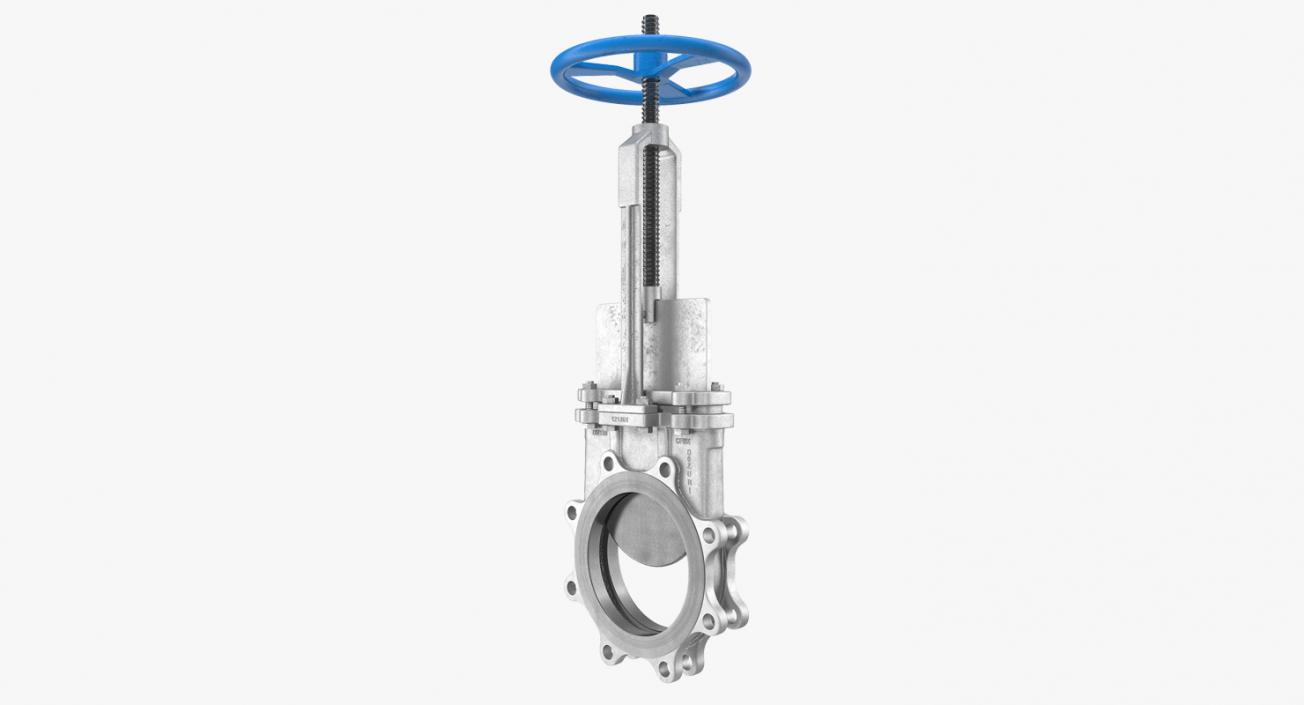 3D Knife Gate Valve