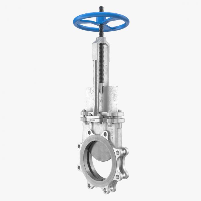 3D Knife Gate Valve