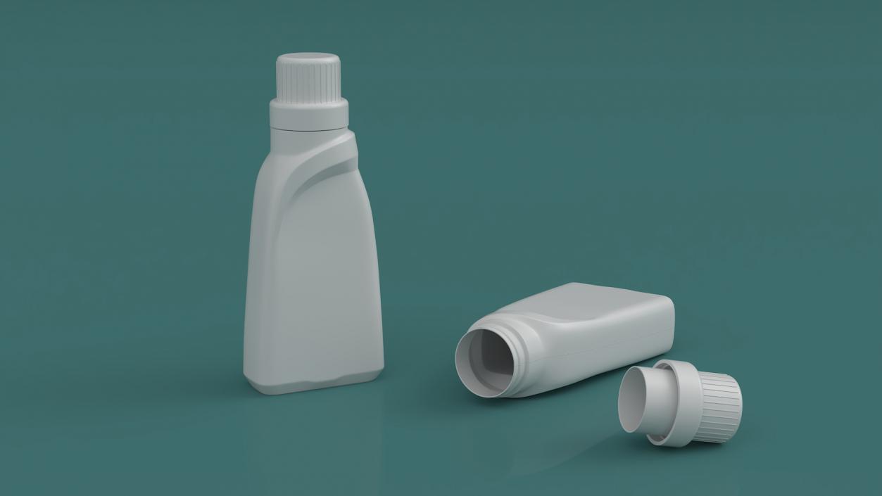 3D Bottle Liquid Detergent model