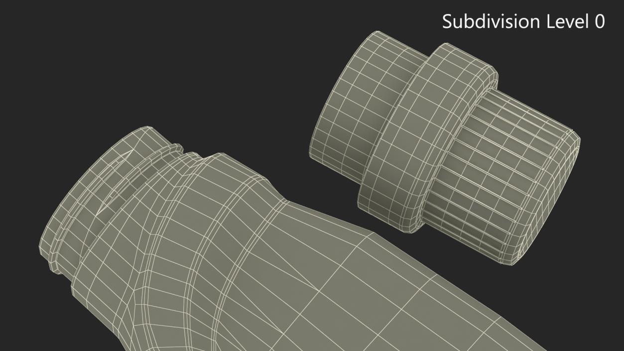 3D Bottle Liquid Detergent model