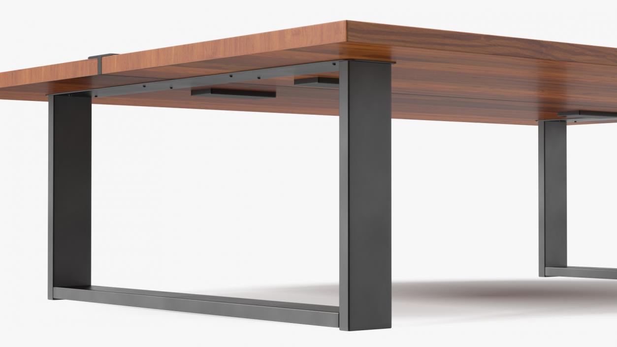 3D model Modular Conference Table with Data Ports