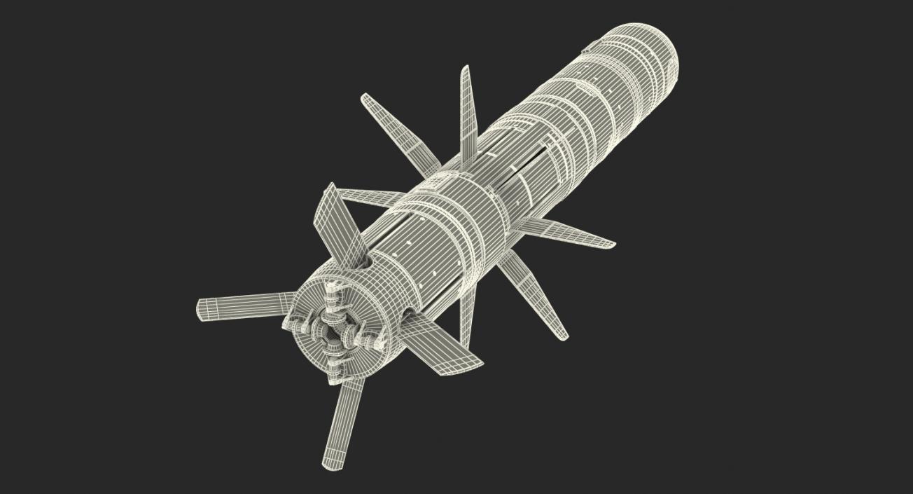 3D model Javelin Missile