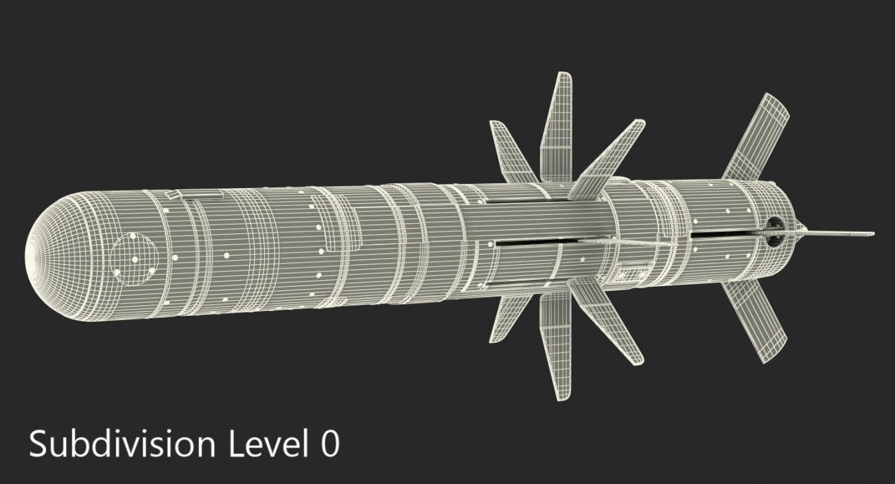 3D model Javelin Missile